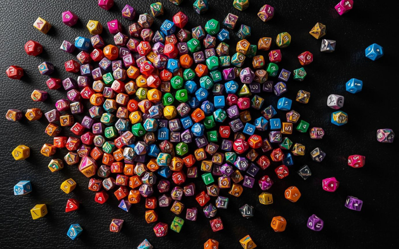 Wiz Dice 100+ Polyhedral Dice Set - Best Budget Dice