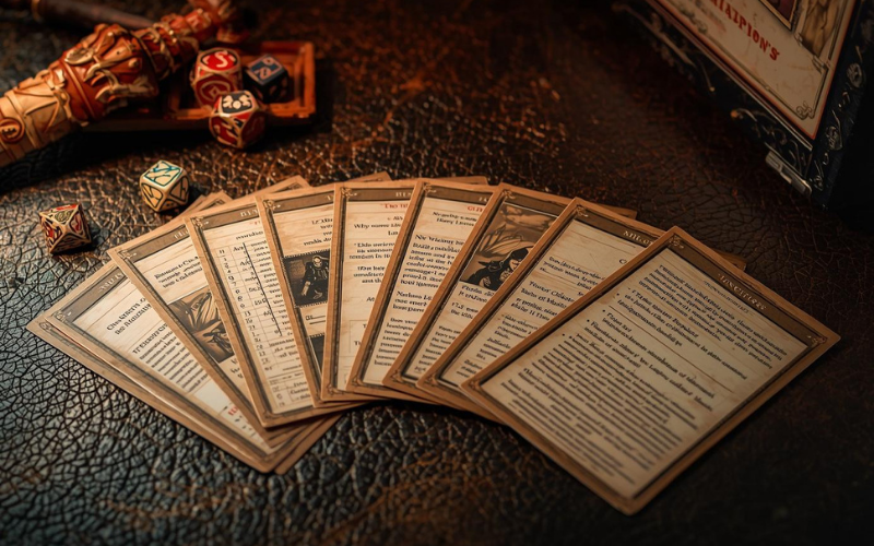 DM Reference Cards - Quick Reference for GMs