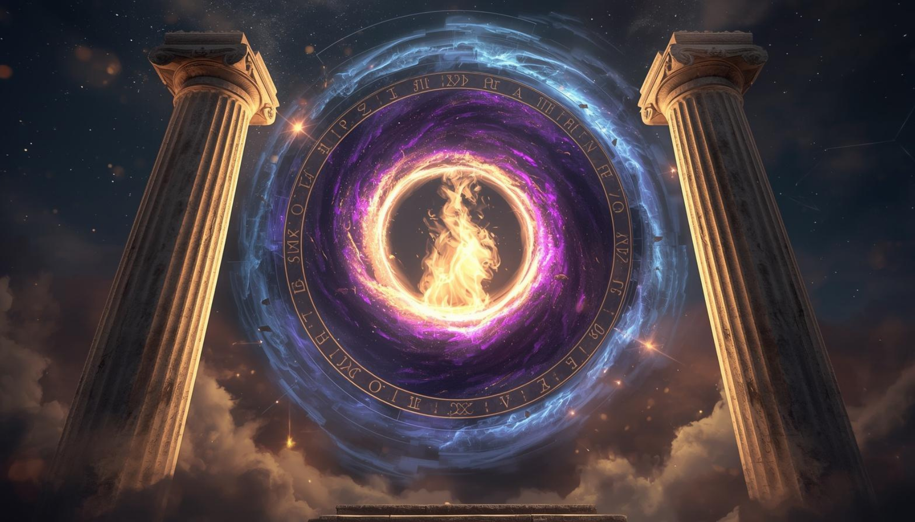 The Oracle — Ancient mystical portal